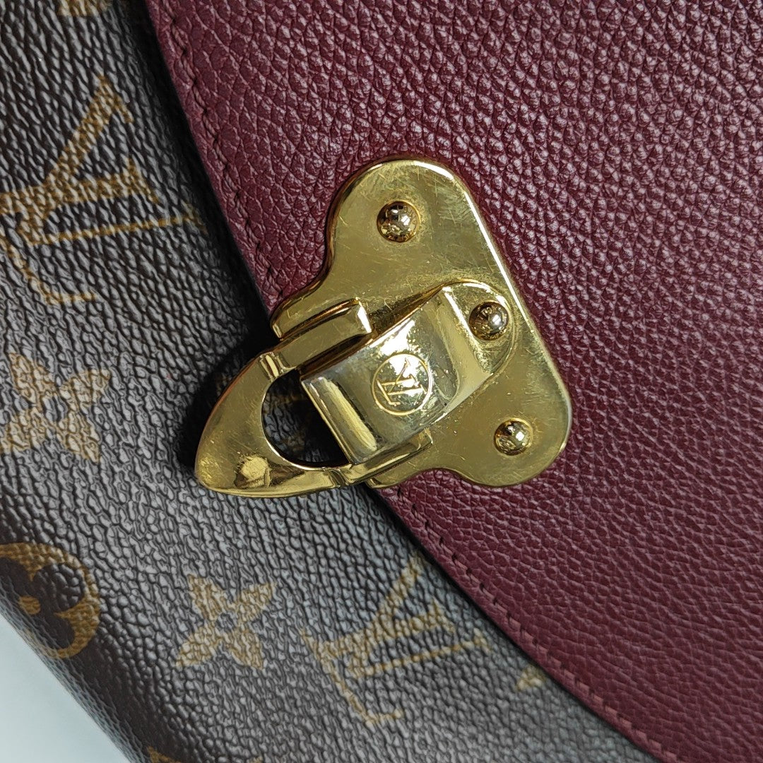 SAINT PLACIDE Monogram Coated Canvas Brown