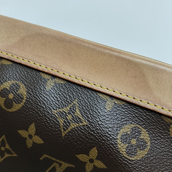 NOÉ BB Monogram Coated Canvas Brown