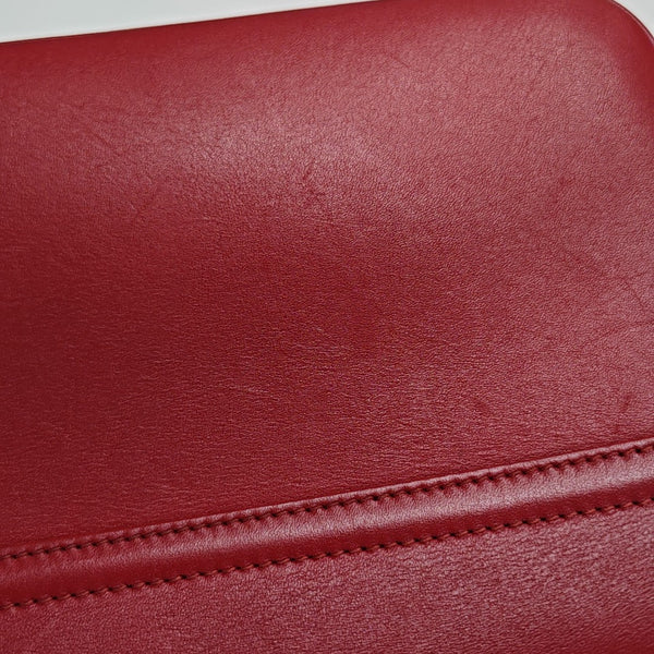C Medium Calfskin Red