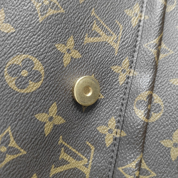 MONTSOURIS PM Monogram Coated Canvas Brown