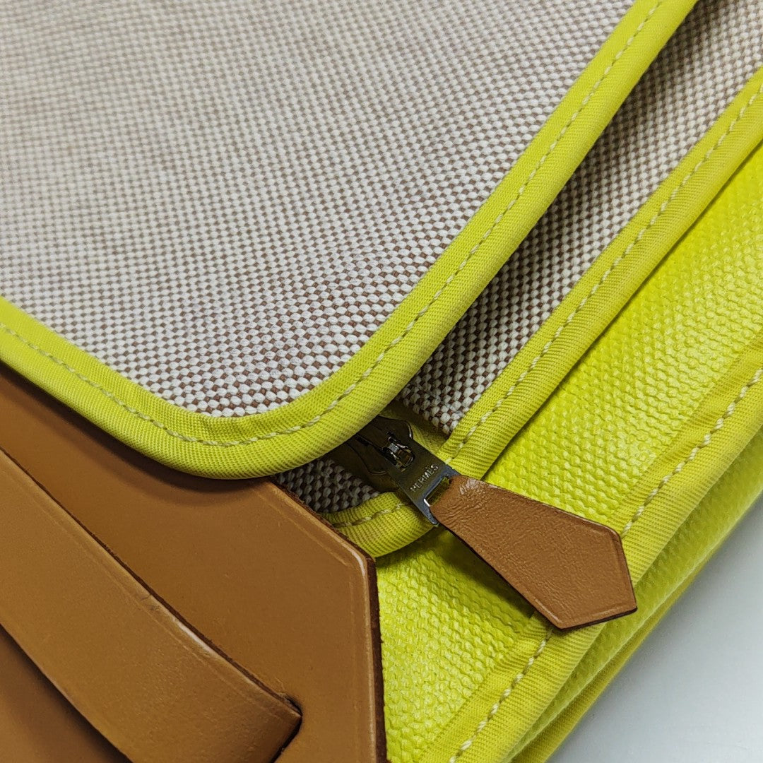 Herbag 31 Coated Canvas Yellow