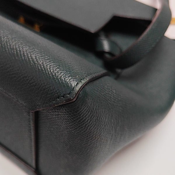 BELT Micro Calfskin Green