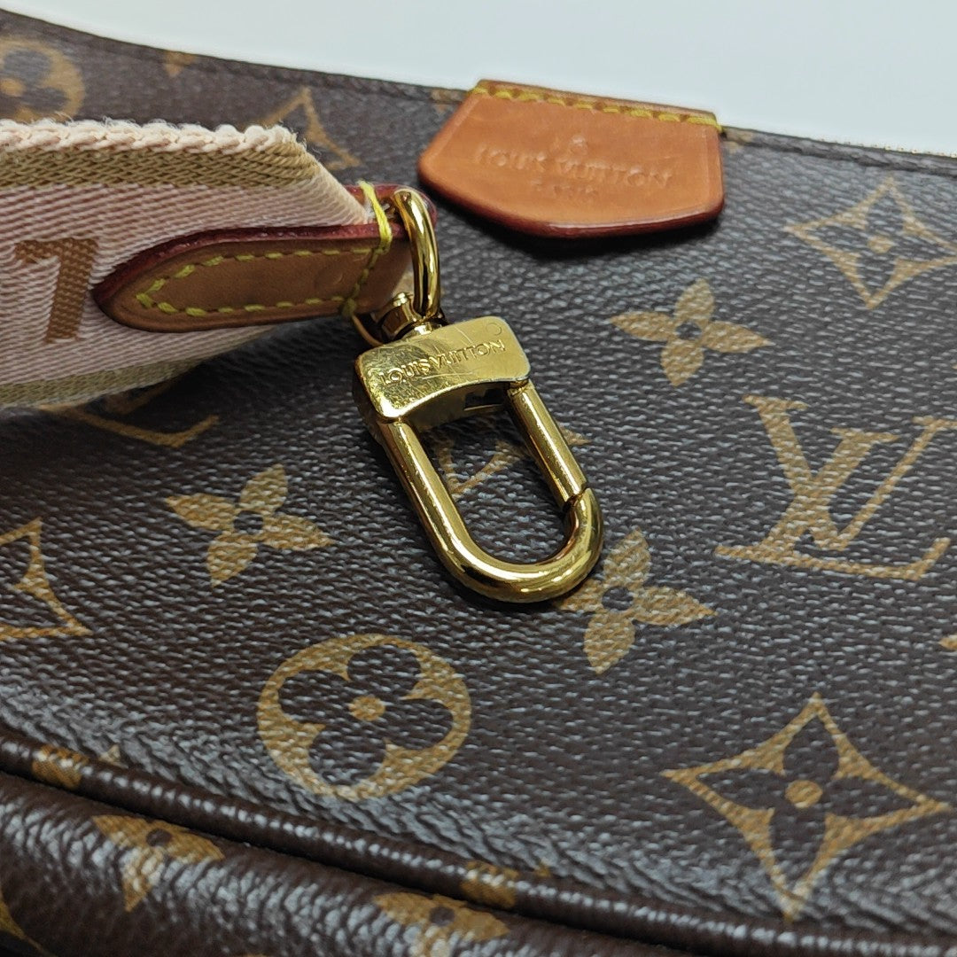 MULTI Monogram Coated Canvas Brown
