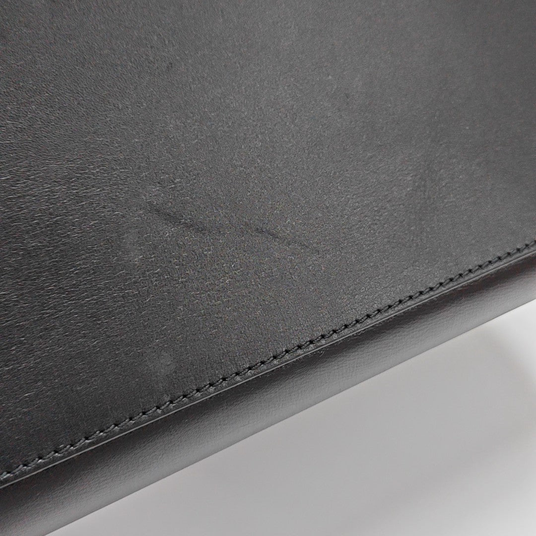 CITY STEAMER MM Calfskin Black