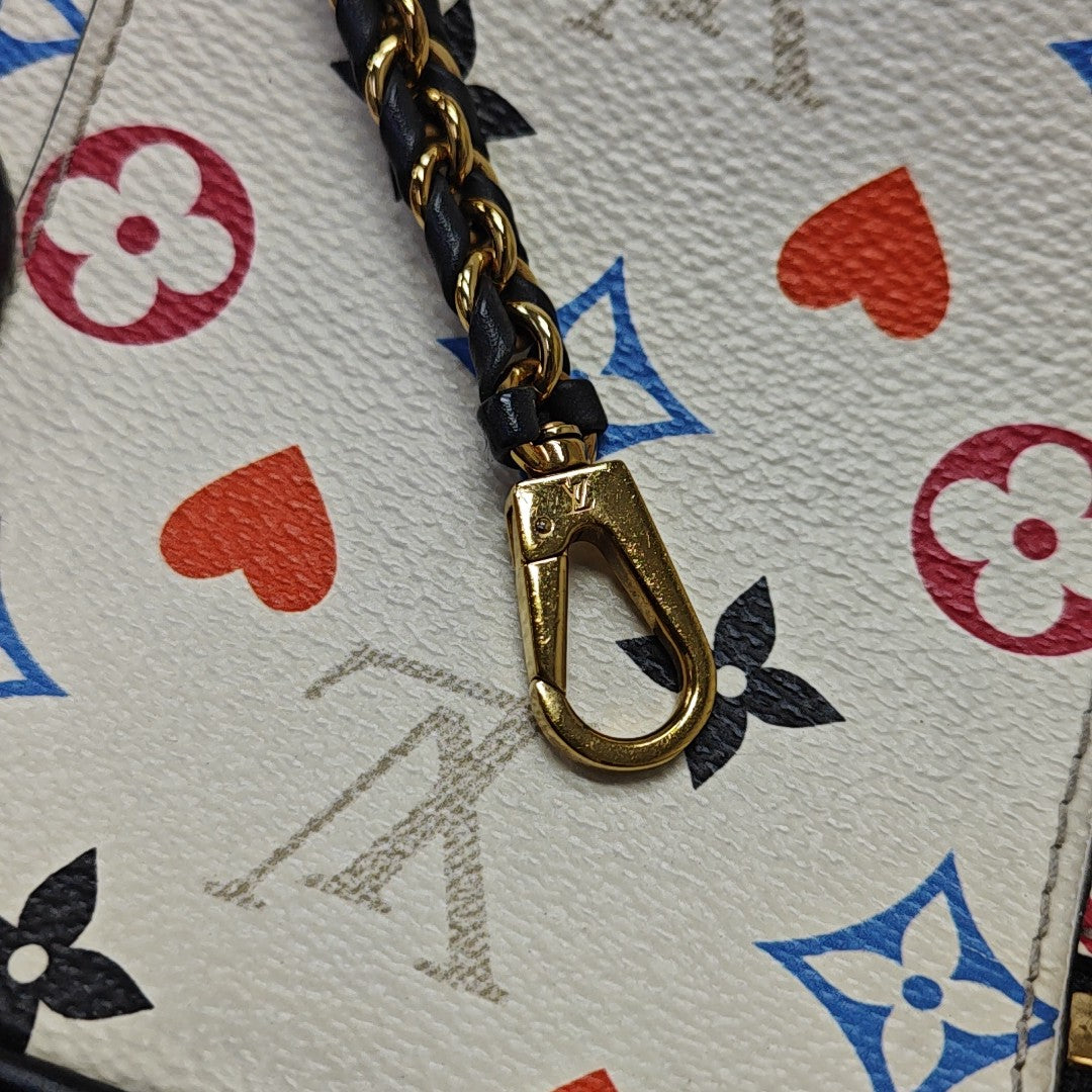 GAME ON PM Coated Canvas White