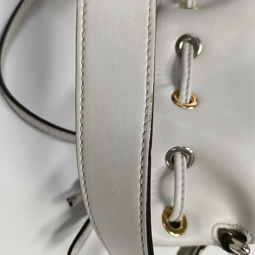 Mon Tresor Mini Calfskin White