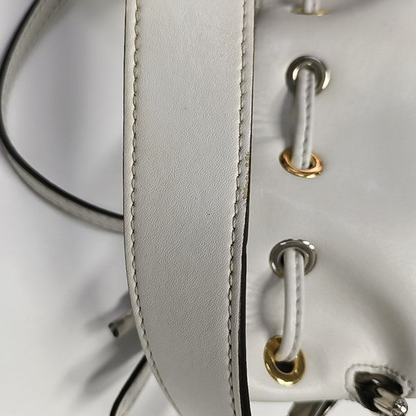 Mon Tresor Mini Calfskin White