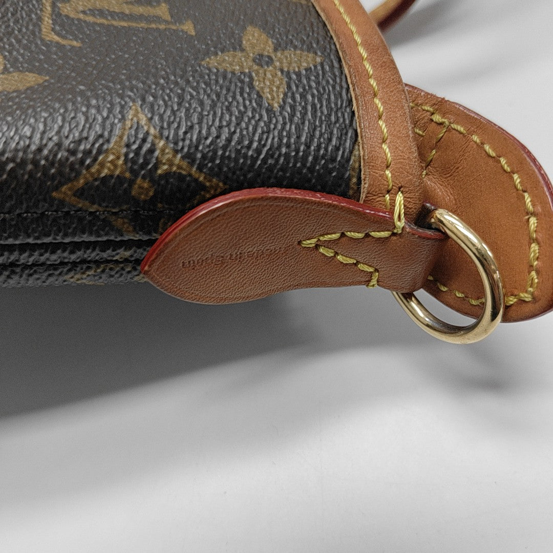 NEVERFULL BB Monogram Coated Canvas Brown