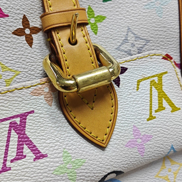 LV × TM PRISCILLA Monogram Coated Canvas White
