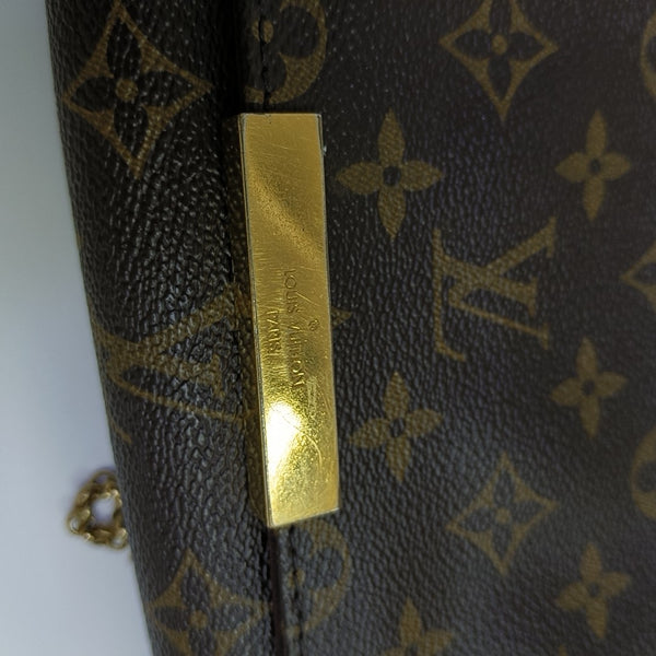 FAVORITE PM Monogram Coated Canvas Brown