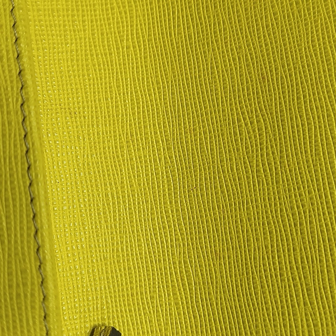 Calfskin Wallet Yellow