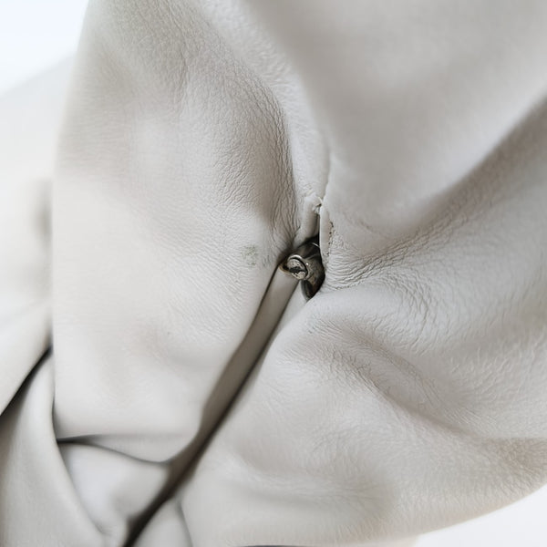 The Pouch Calfskin White