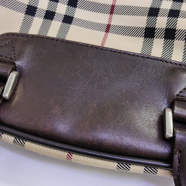 Canvas Top Handle Bag Beige