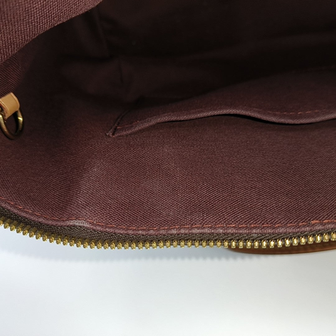 TURENNE GM Monogram Coated Canvas Brown