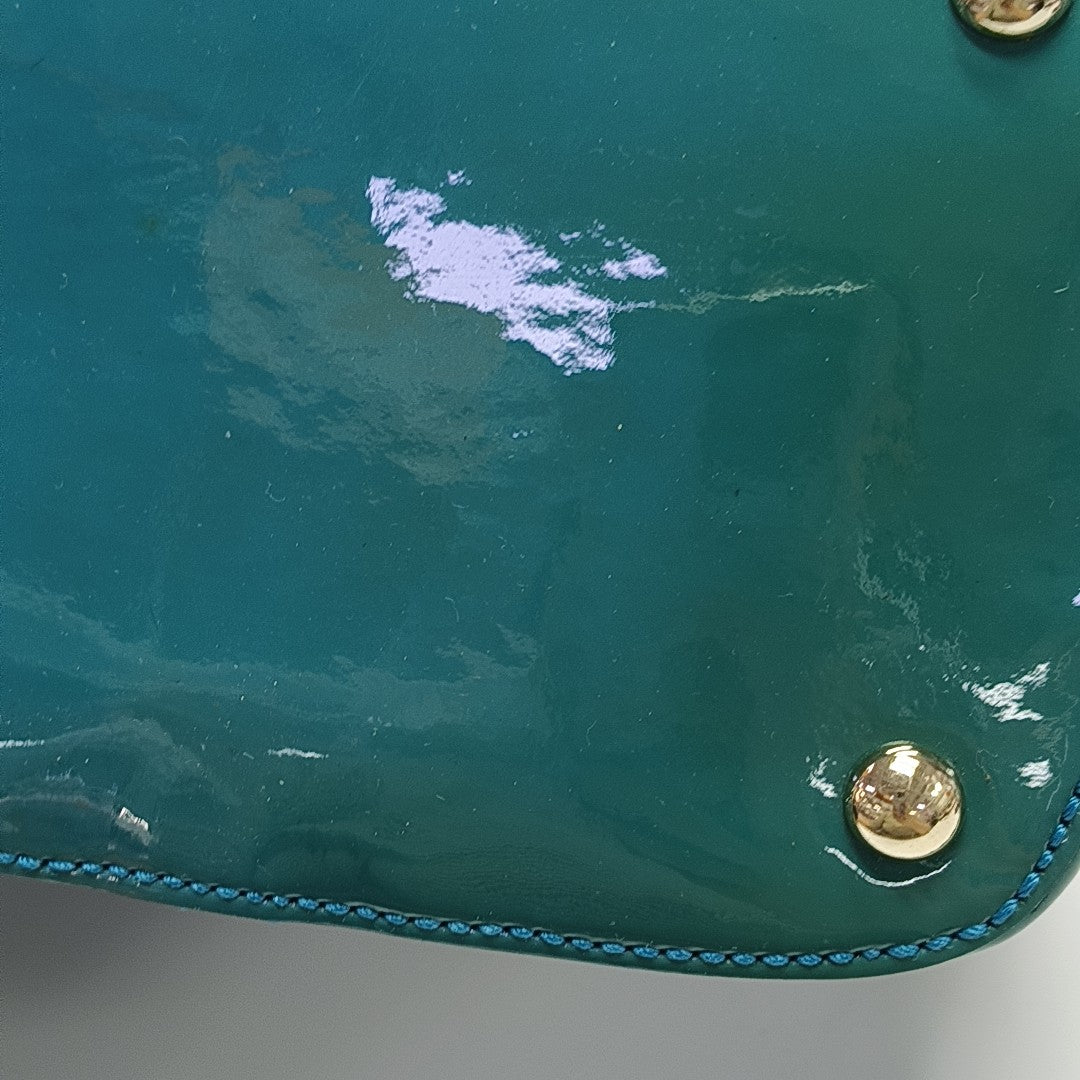 Monogram Patent Leather Blue