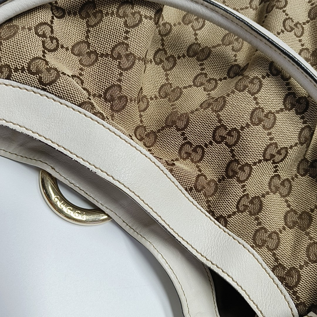 D-Ring Monogram Canvas Brown