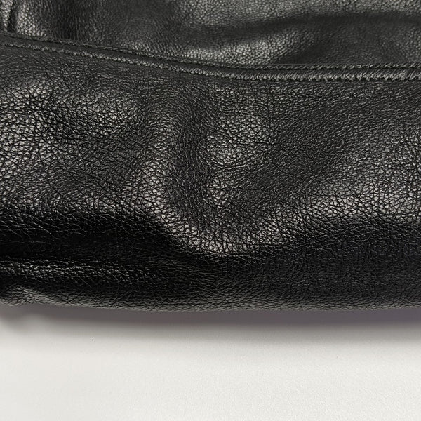 Etiquette Calfskin Black