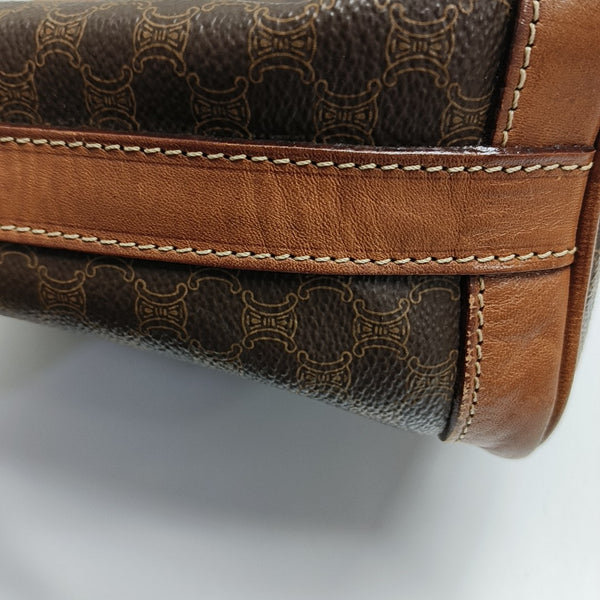 MACADAM BUCKET Coated Canvas Brown
