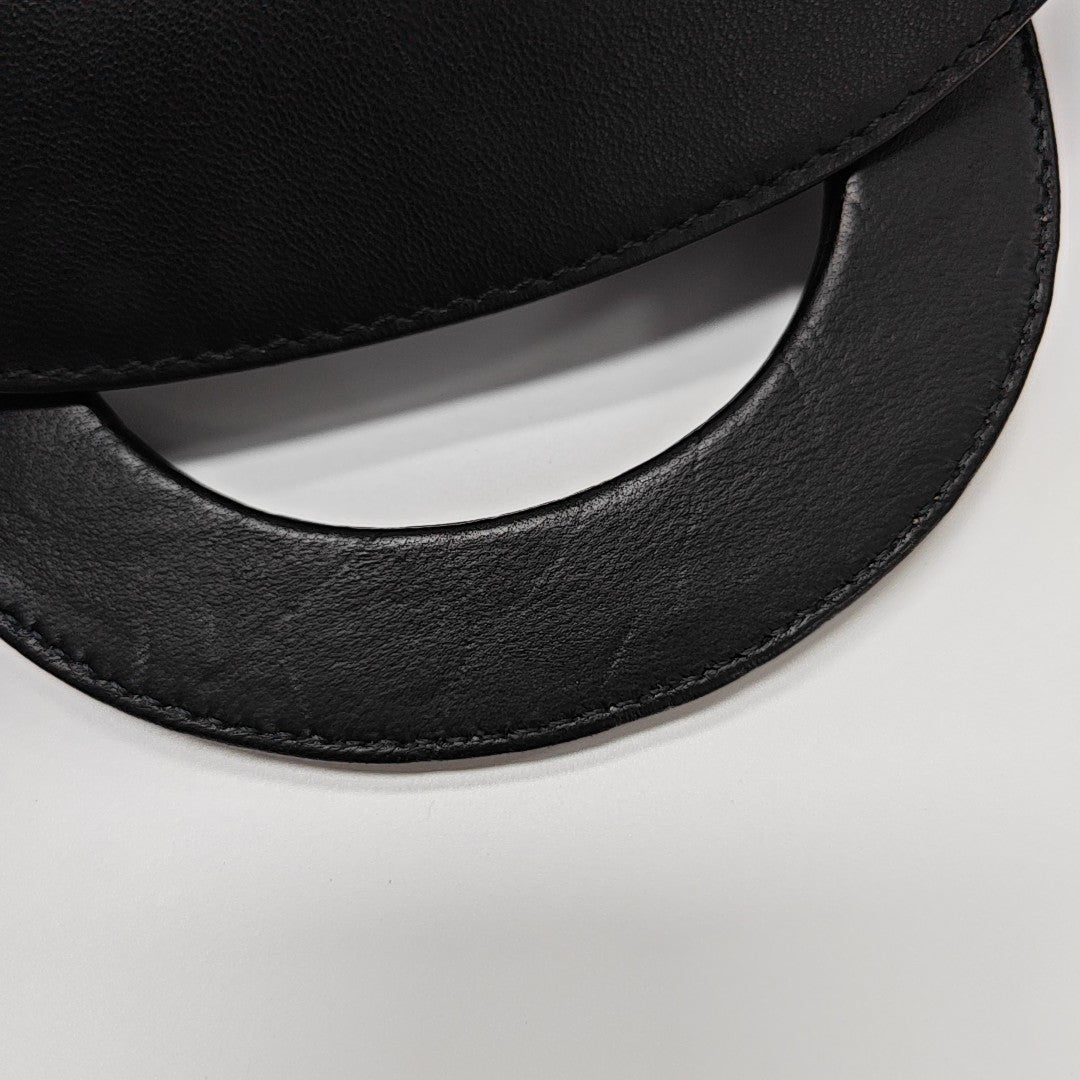 Lady Dior Mini Cannage Lambskin Black