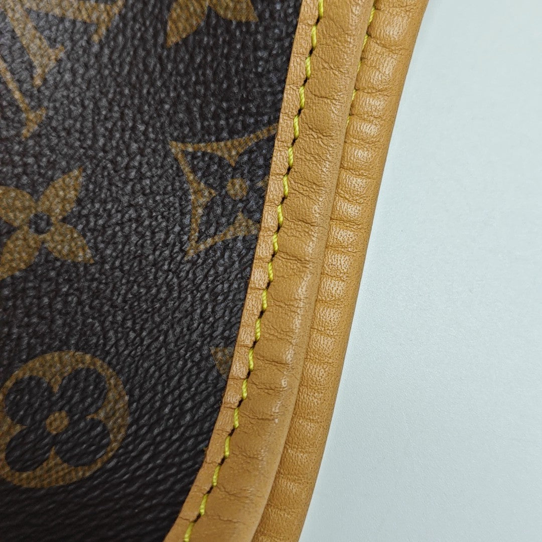 CARRYALL PM Monogram Coated Canvas Brown
