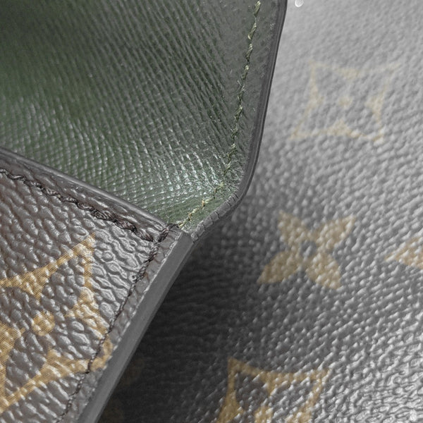 FÉLICIE Monogram Coated Canvas Brown