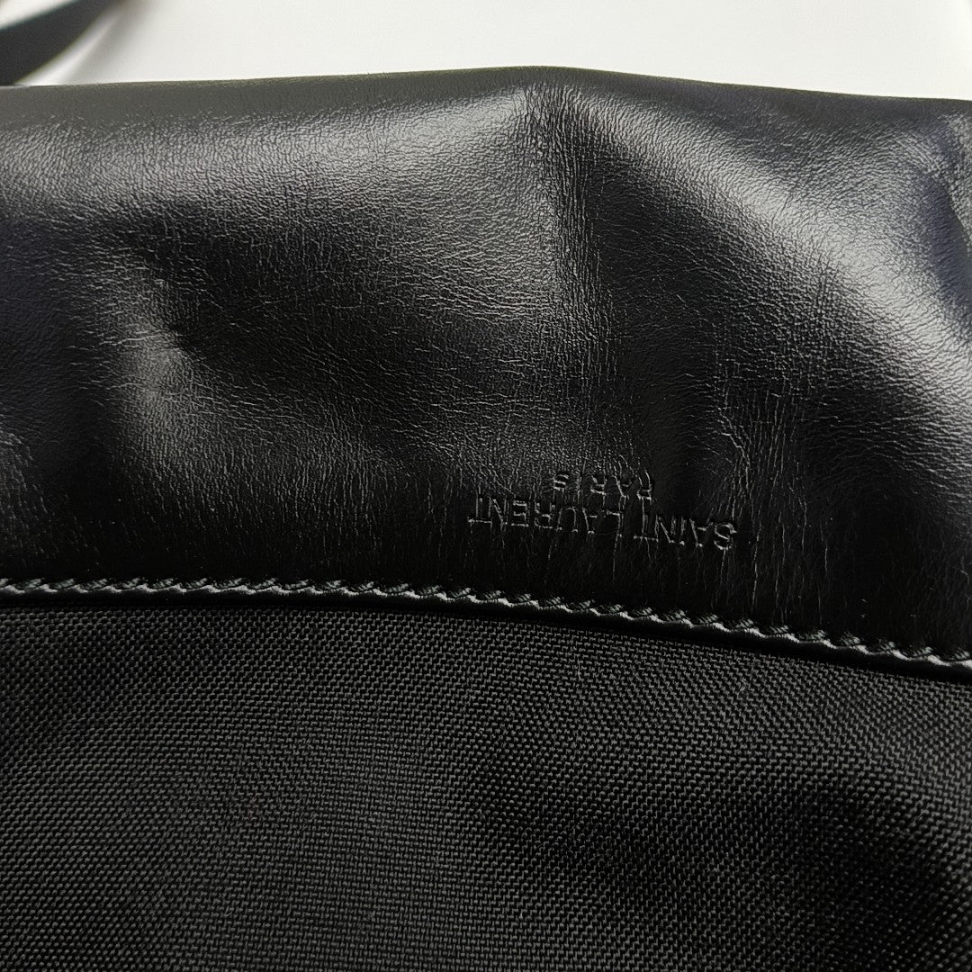 Calfskin Backpack Black