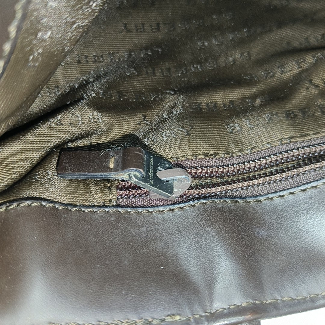 Coated Canvas Tote Bag Beige