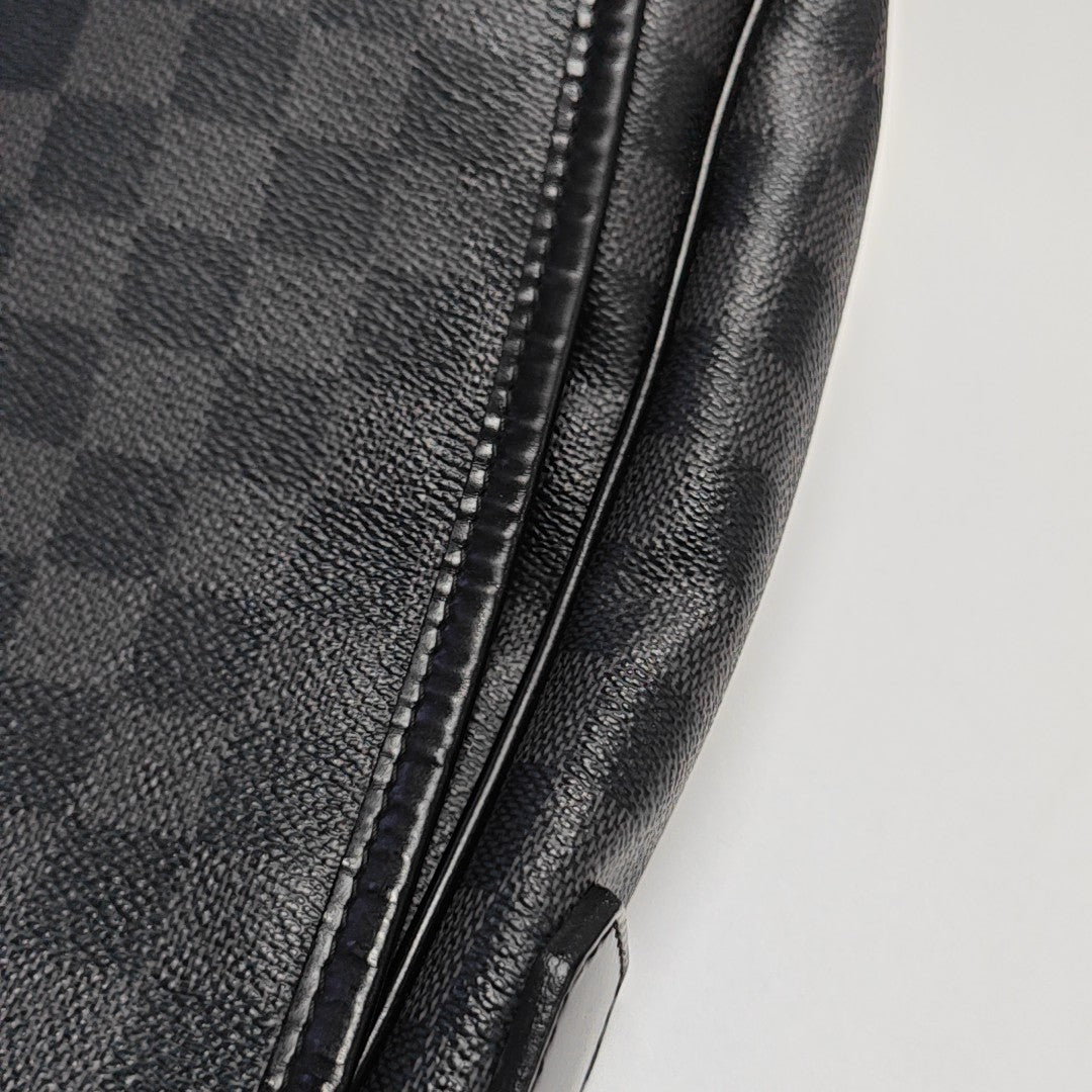 DANIEL Damier Graphite Coated Canvas Gray