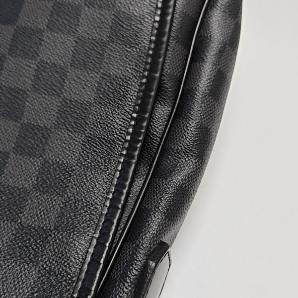 DANIEL Damier Graphite Coated Canvas Gray