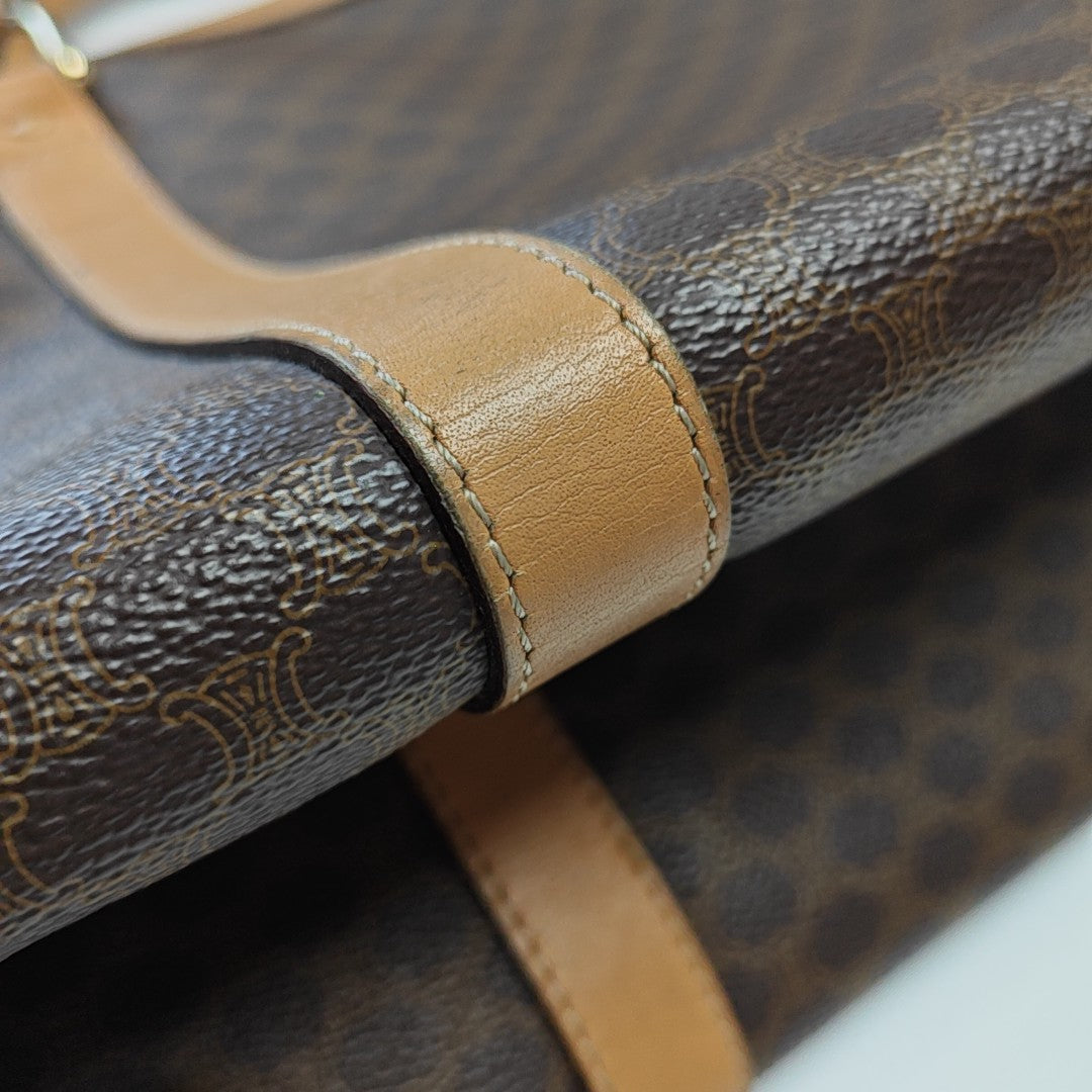 MACADAM Coated Canvas Brown