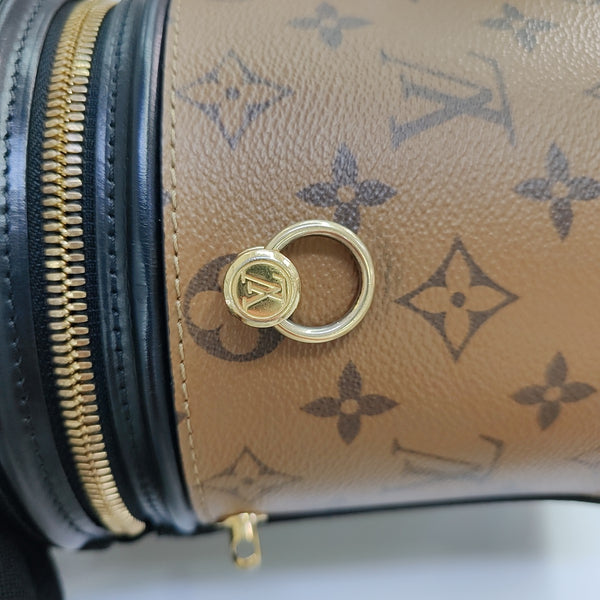 CANNES PM Monogram Coated Canvas Brown