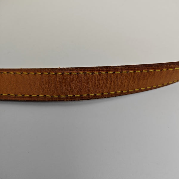 TAMBOURINE Monogram Coated Canvas Brown