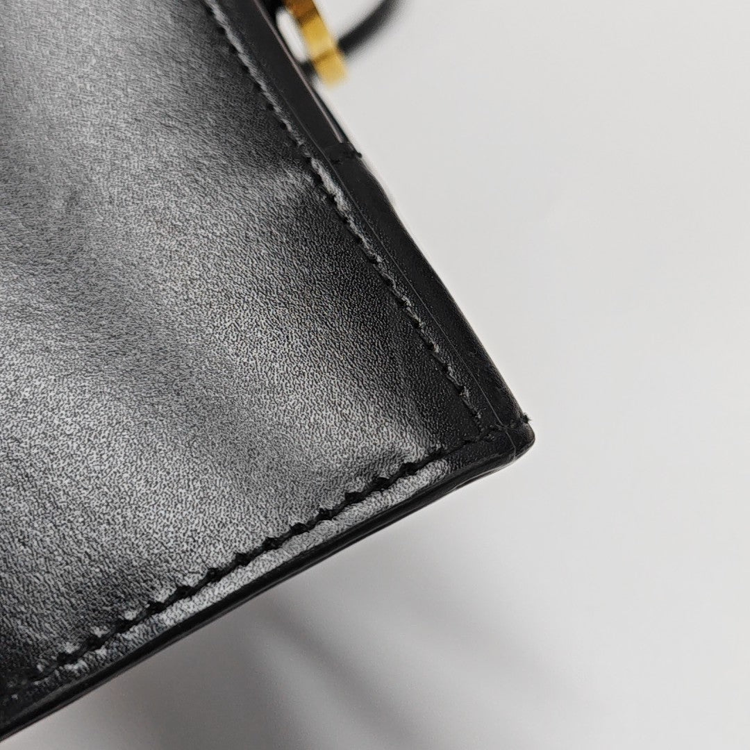 Hourglass XS Calfskin Black