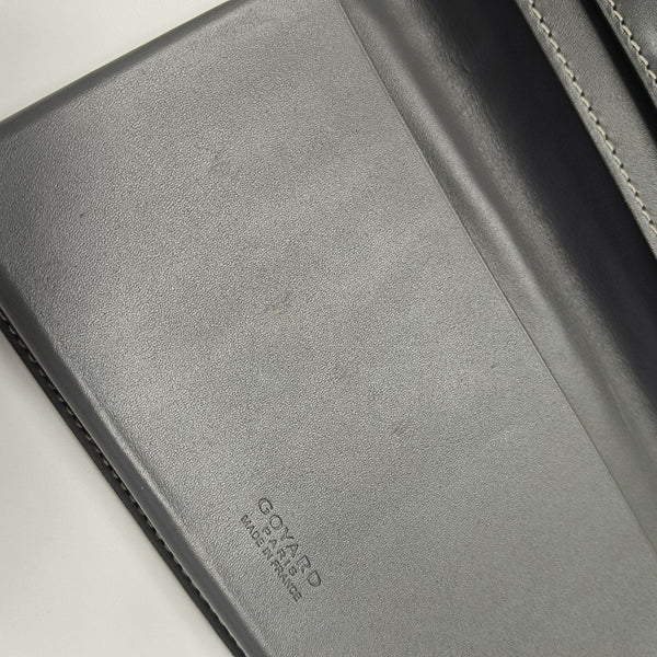 RICHELIEU Coated Canvas Gray Wallet