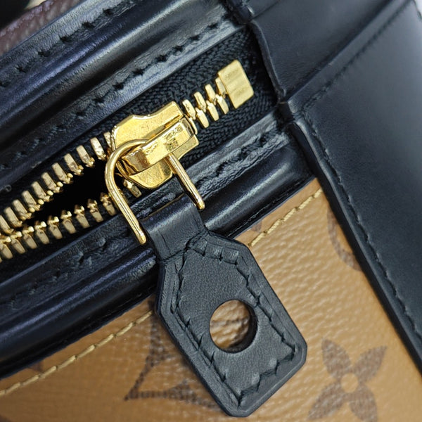 CANNES PM Monogram Coated Canvas Brown