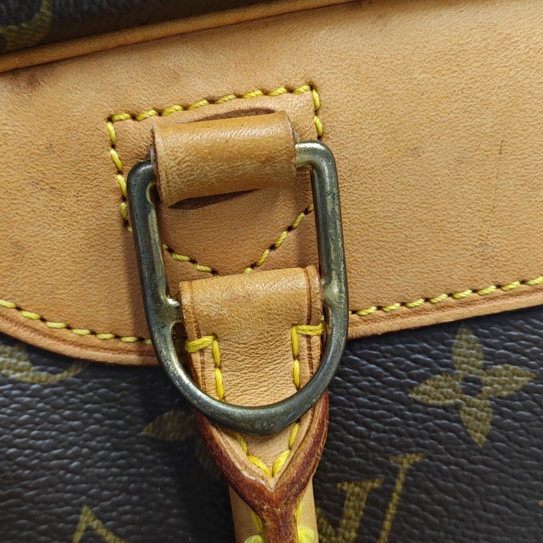 DEAUVILLE Monogram Coated Canvas Brown