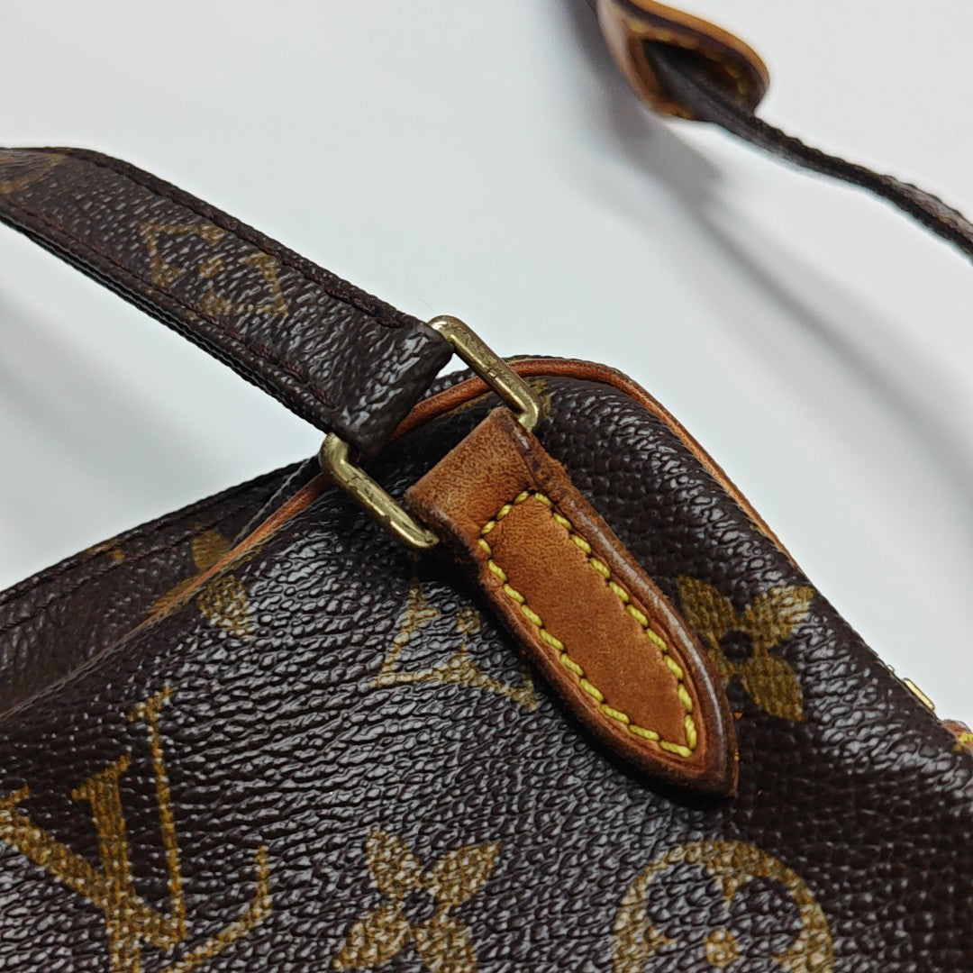 MARLY BANDOULIERE Monogram Coated Canvas Brown