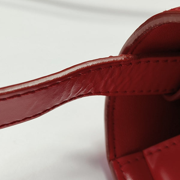 Calfskin Crossbody Bag Red