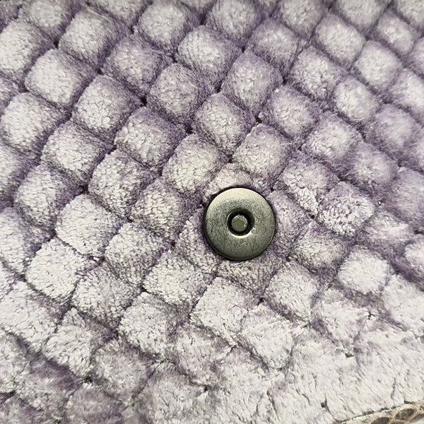 Quilted Velvet Purple