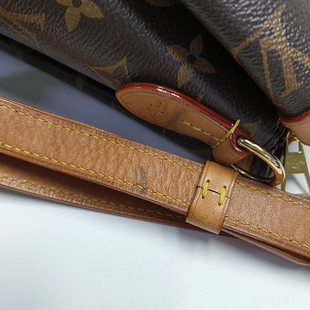 SOUFFLOT MM Monogram Coated Canvas Brown
