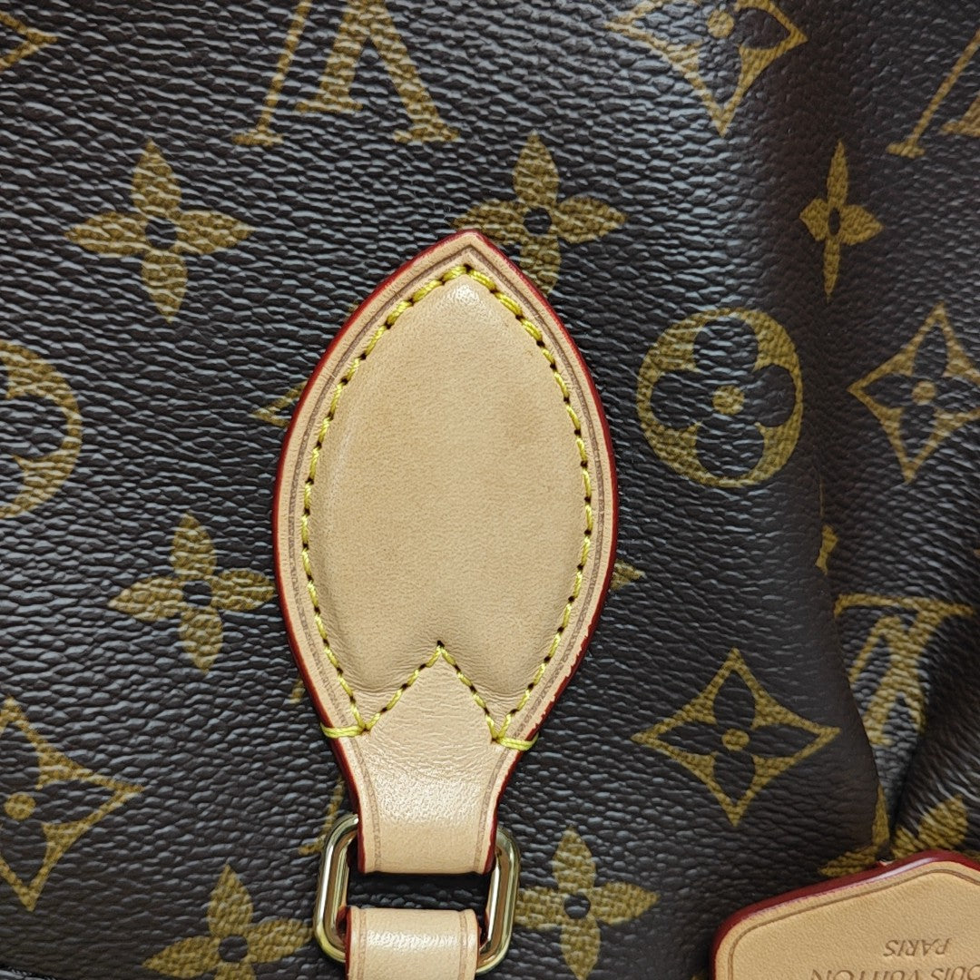 BOETIE PM Monogram Coated Canvas Brown