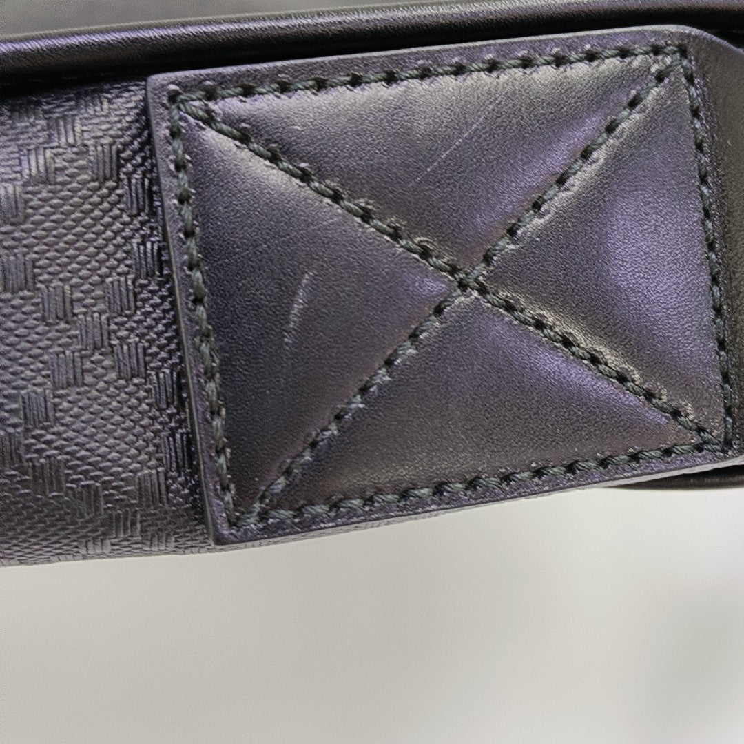 Calfskin Shoulder Bag Black