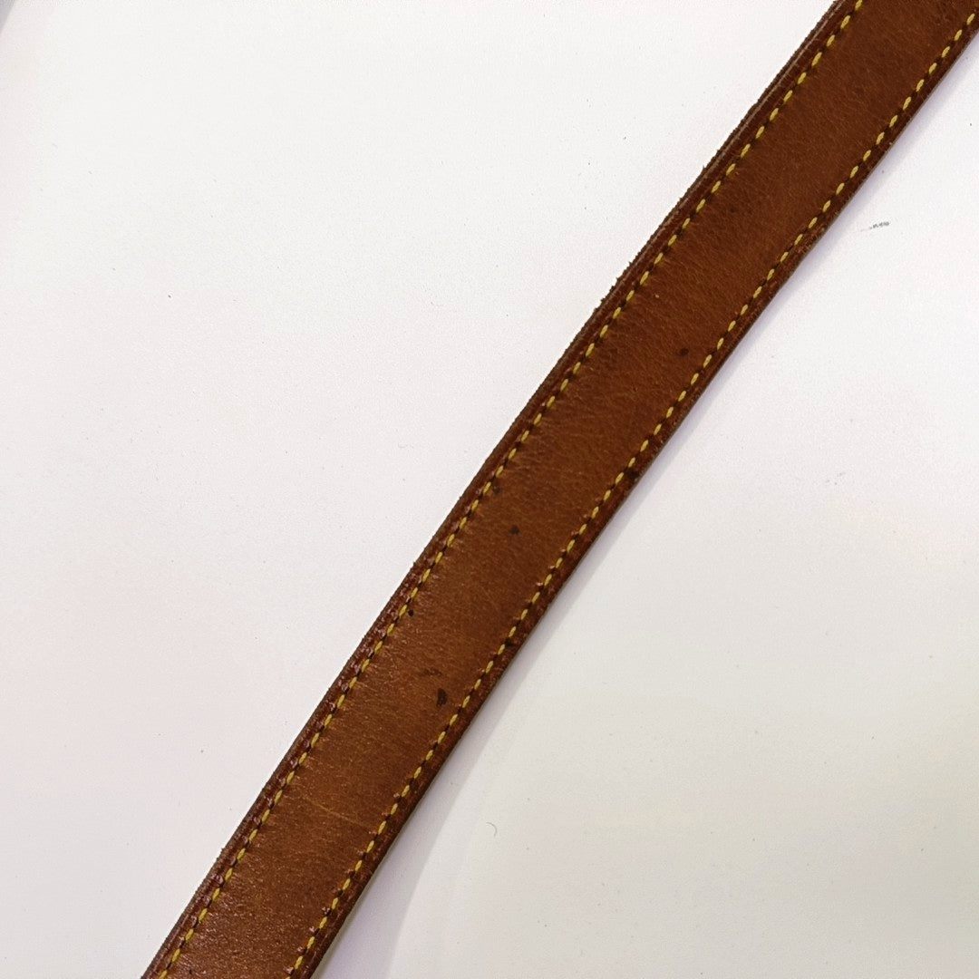 MUSETTE TANGO Monogram Coated Canvas Brown