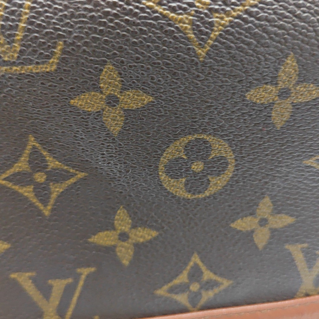 DAME GM Monogram Coated Canvas Brown