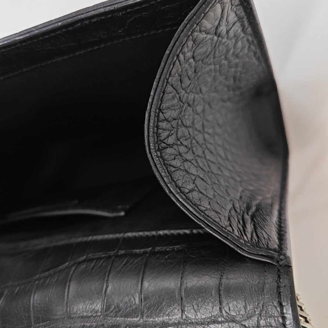 KATE Medium Calfskin Black