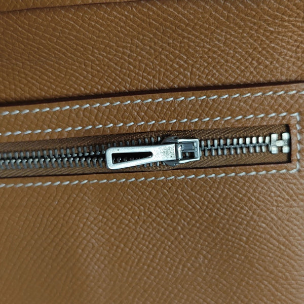Bearn Medium Epsom Brown Wallet