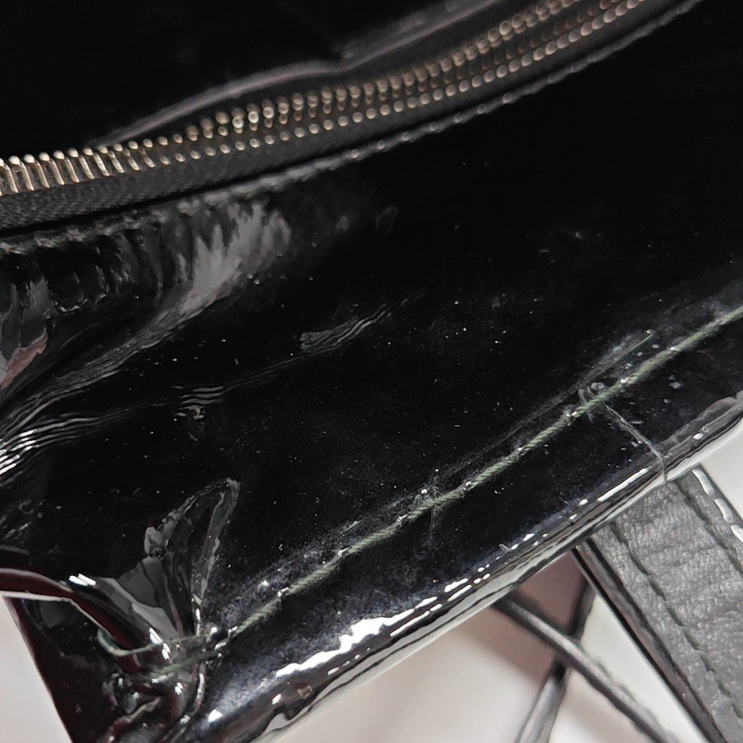 Bazar Patent Leather Black