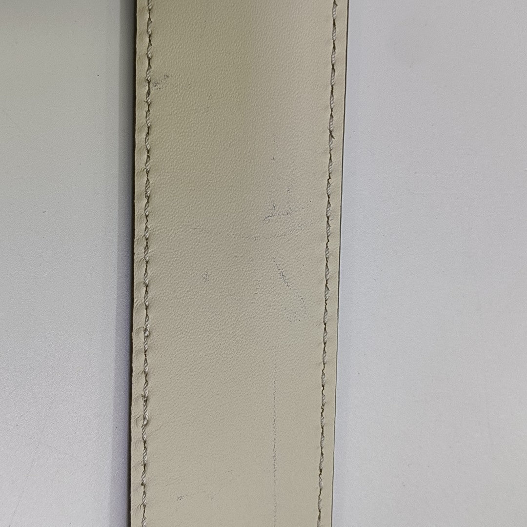 Sunshine Medium Calfskin White