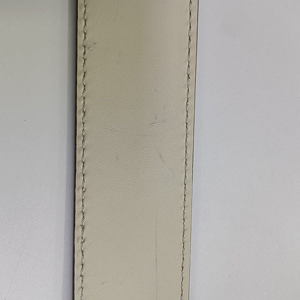 Sunshine Medium Calfskin White