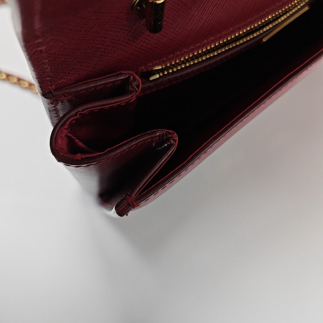 Ginny Calfskin Red